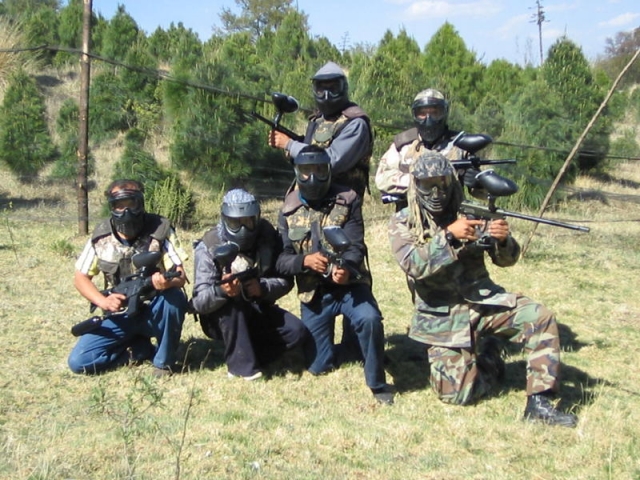 Posando para la foto